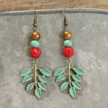 Sweet Cherry Dangle Earrings